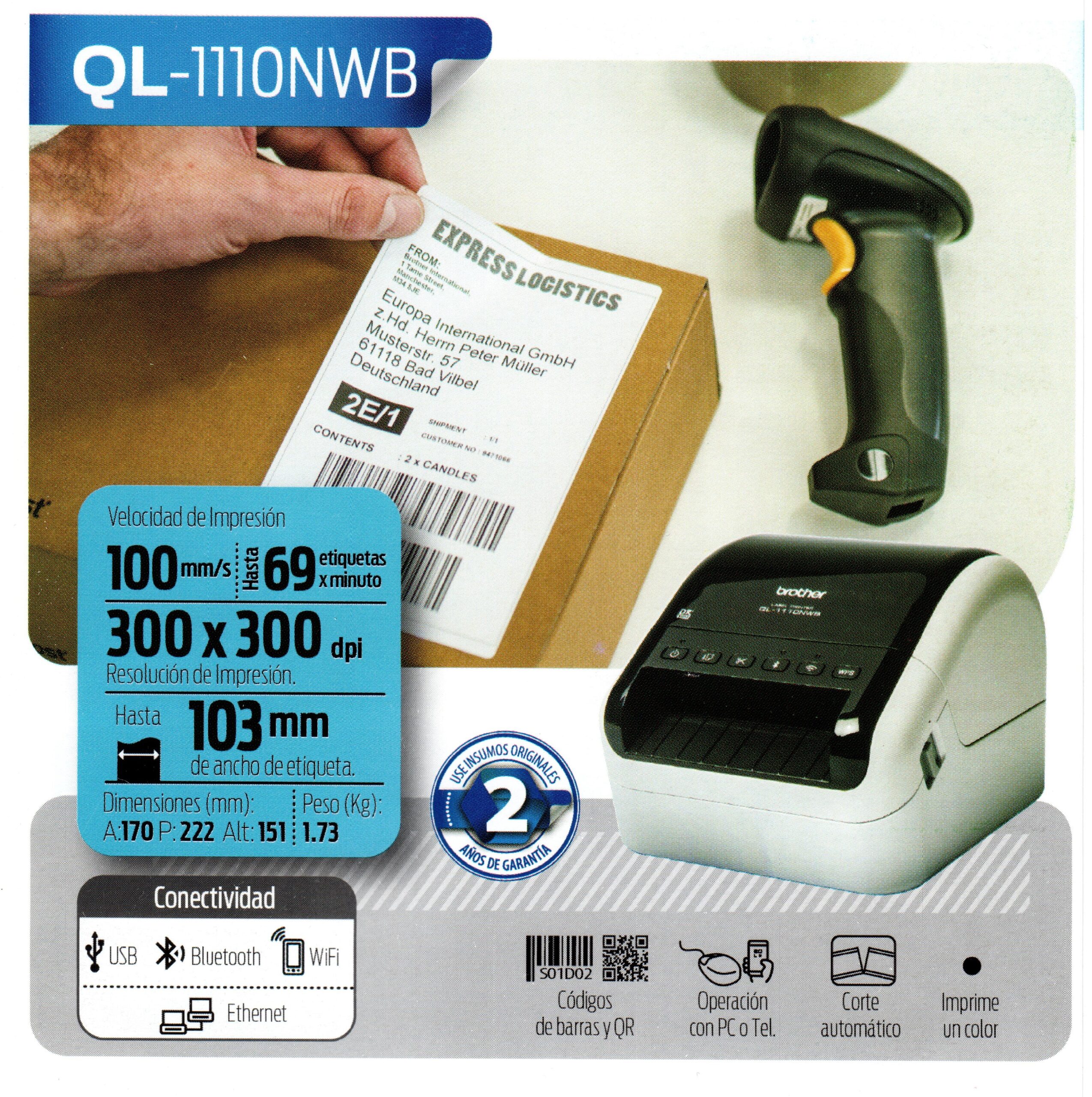 Etiquetadora QL-1110NWB